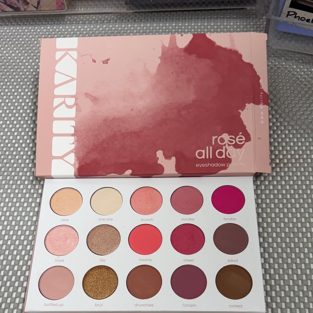 Karity Rosé All Day Eyeshadow Palette